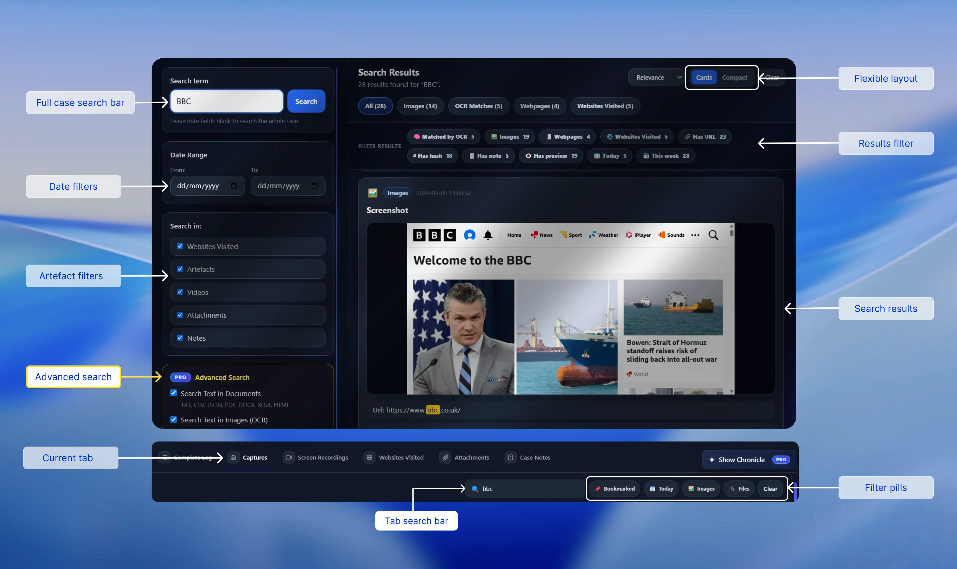 search annotated image